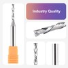 SpeTool 1/4 Inch Shank Up & Down Cut Spiral Router