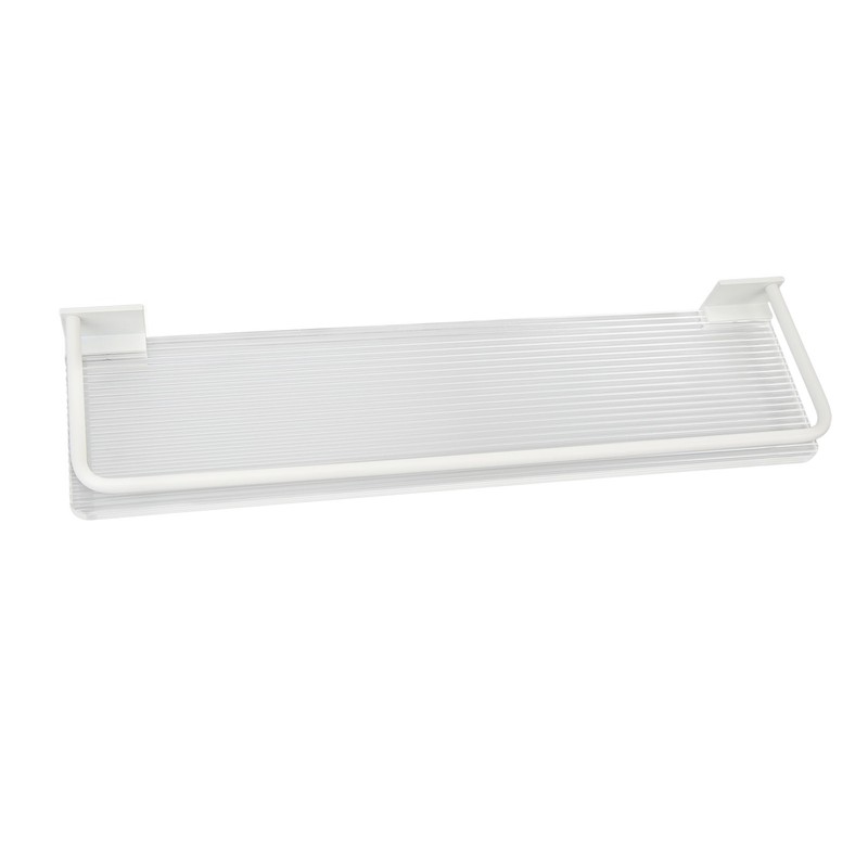 Shower Caddy Wall Mount Organizer Shelves Aluminium Cream Style Large