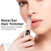Bilitase Nose Hair Trimmer Rechargeable Cordless Painless Ear and Eyebrow