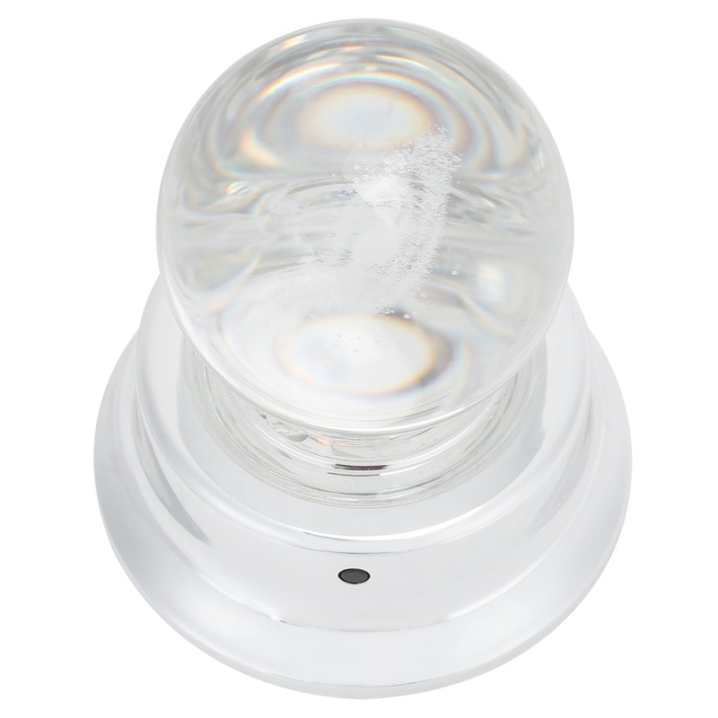 Crystal Ball Musical Box with Light Rotating Holiday Birthday Present