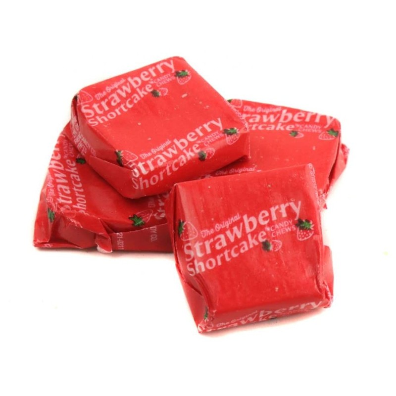 The Original Strawberry Shortcake Candy Chews 140 Count Tub
