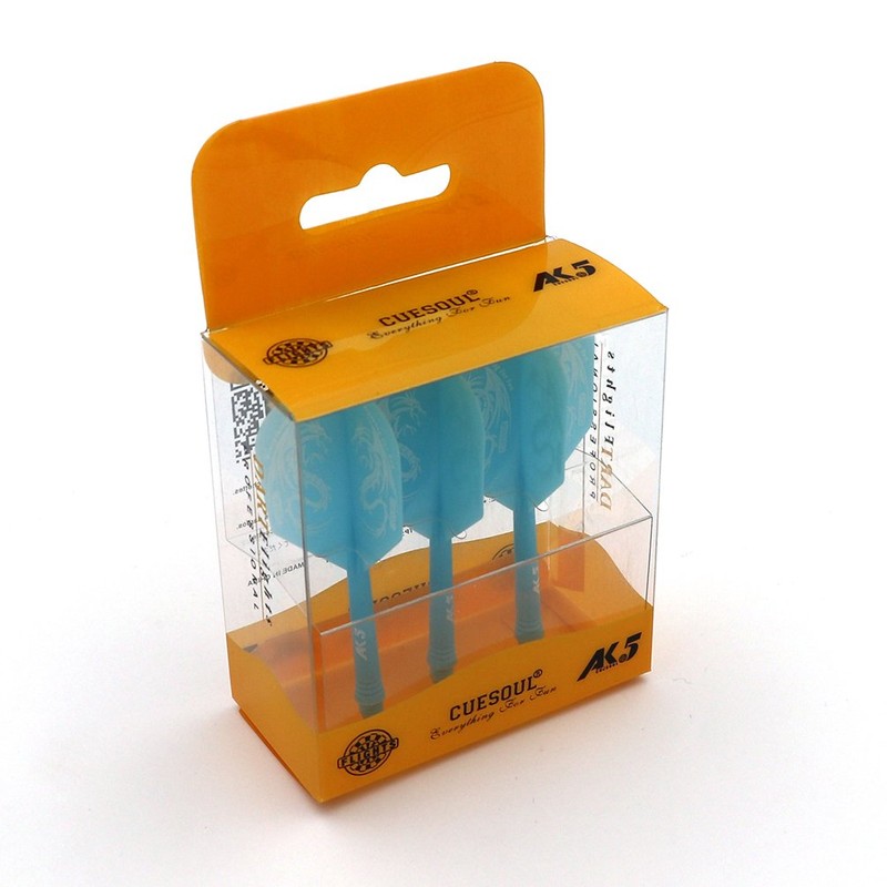 CUESOUL ROST Integrated Dart Shaft and Flights,big wing shape,Set of
