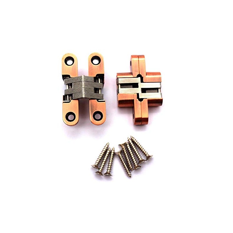 LYANG Hidden Hinges for Heavy Doors, Folding Doors, Cross Hinges,