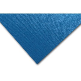 Premium Linen Textured Indigo Blue Card Stock 20 Sheets - Matches Martha Stewart Indigo - Great for Scrapbooking, Crafts, Flat Cards, Folded Cards, DIY Projects, Etc. (12 x 12)