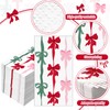 Potchen 100 Pcs Christmas Bow Paper Decoupage Napkins, 3 Ply