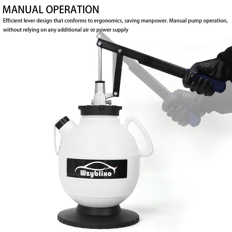 Wzyblixo 7.5L Transmission Fluid Pump Kit with 15 ATF Adapters,