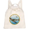 Azeeda 'Spitfire Planes' Canvas Rucksack/Backpack (RK00008123)