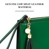 befen Genuine Leather Wristlet Clutch for Women Ultra-Slim Ladies Credit