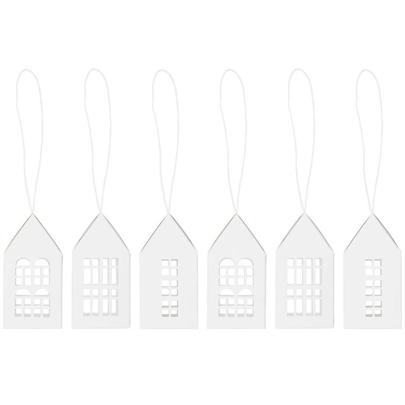 Lantern Houses White