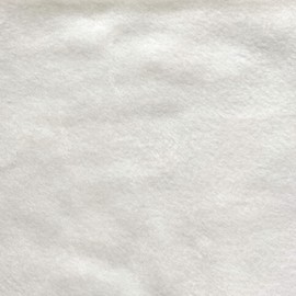 Solid Silent White (Medium Weight) Anti-Pill Fleece Fabric by The Yard