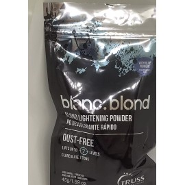 Truss  Blanc  Blond Lightening Powder  LIFTS UP TO 7 LEVELS 1.59 oz 45g PACKETTE