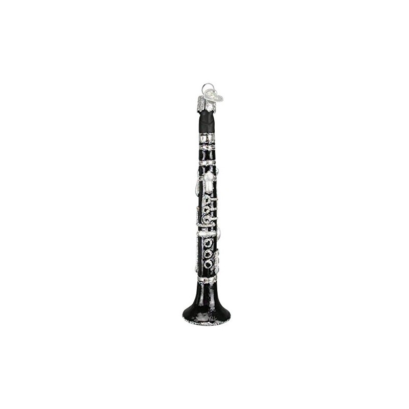 Old World Christmas Ornaments: Clarinet Glass Blown Ornaments for Christmas