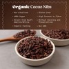 NaturaleBio Organic Raw Cacao Nibs 1 lb. Natural and Pure.