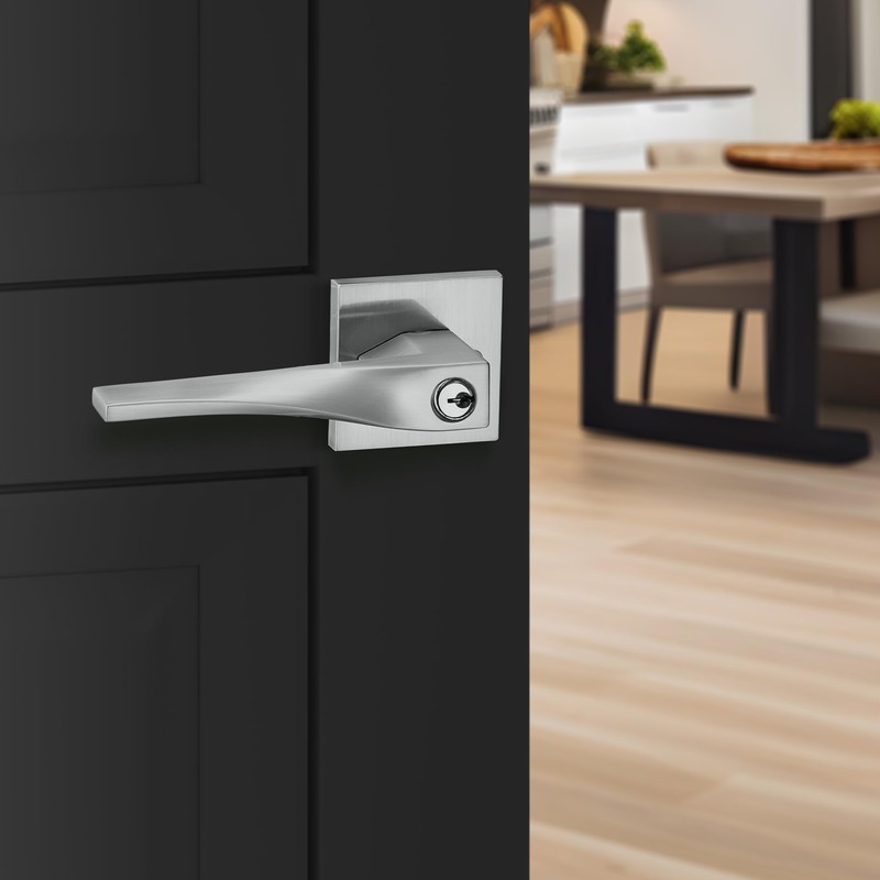 Berlin Modisch Sleek Series Passage Lever Door Handle Non-Locking Lever