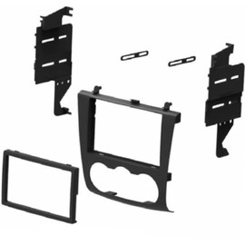 Double Din Car Stereo Radio Install Dash Kit -Made for Nissan: 2007 2008 2009 2010 2011 2012 Altima w/Manual Climate Control Knobs Only