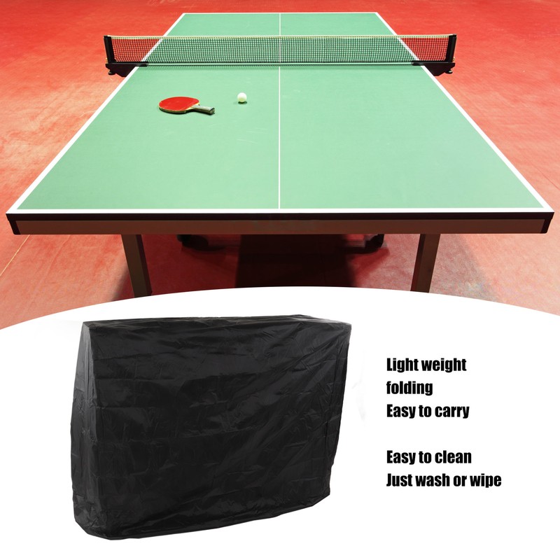 Ping Pong Table Dust Cover 190 Silver Coating Waterproof Table
