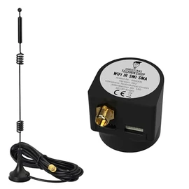 WiFi IR Reading Head V32 for Electricity Meter, IR Write Reading Head with Tasmota, ESP32 Module with External 9dBi WLAN Antenna SMA, Smart Meter SML Evaluation
