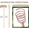18Pack Electroculture Plant Stakes, 12" Electroculture Copper Gardening Antenna, Copper