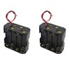 Leadigol Battery Holder Box Both Sides Double Layer Batteries Stack
