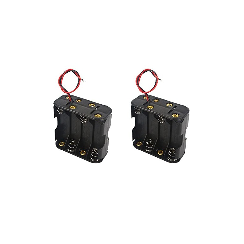Leadigol Battery Holder Box Both Sides Double Layer Batteries Stack