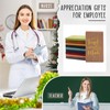 Fuutreo 10 Pcs Employee Appreciation Gifts Inspirational A6 Leather Journal