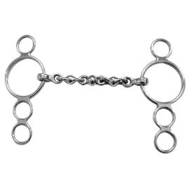 Shires Equestrian - Dutch Gag With Waterford Mouth - S/steel - Size: 6