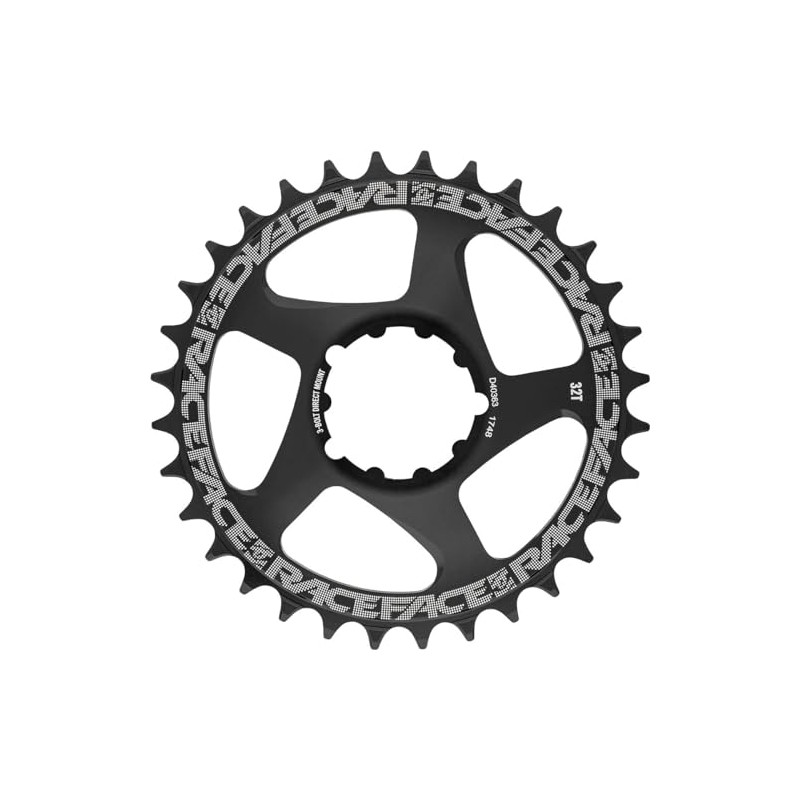 Race Face RNWDM32BLKSM3BOLT Unisex Adult Chainring, Black