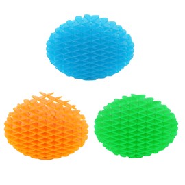 DAKSNRLS Elastic Worm Fidget Toy Squeeze Sensory Toys Portable Anxiety Relief Autism Pocket Toy Slug 3Pcs