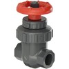 Spears PVC Gate Valve, Non-Rising Stem, Buna-N O-Ring, 2" Socket