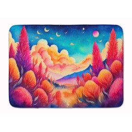 Caroline's Treasures Celosia in Color Memory Foam Kitchen Mat Machine Washable Anti-Fatigue Mat Cushion Comfort Bath Mat or Kitchen Rug