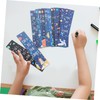 Tofficu 20pcs Space Themed Bookmarks for Kids Fun Bookmarks Cool