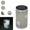 LED Solar Lantern Perla with 2 x Charming Beautiful Mosaic