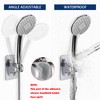 NearMoon Self Adhesive Shower Head Holder-Adjustable Handheld Shower Holder NO