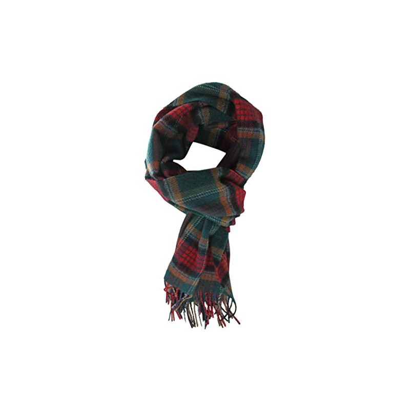 Men's Wool Scarf Winter Scarf Warm Checked Fashionable Multicoloured Wool