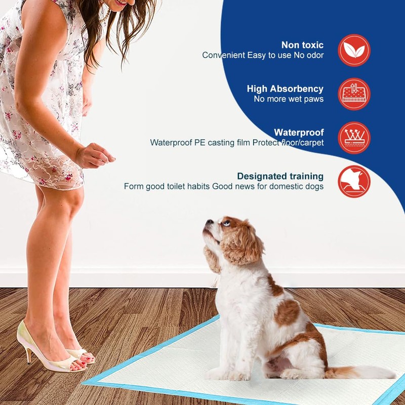NEZO Dog and Puppy Premium Training Pads, Extra Large 34