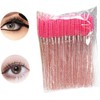 50 cepillos desechables para pestañas, cepillo de cejas, varitas de