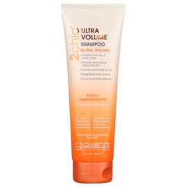 Giovanni Cosmetics 2chic Ultra Volume Tangerine and Papaya Butter Shampoo, 8.5 oz (Pack of 1)