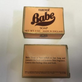 Fabergé 2 bars Faberge Babe Soap 3oz each  Made in England