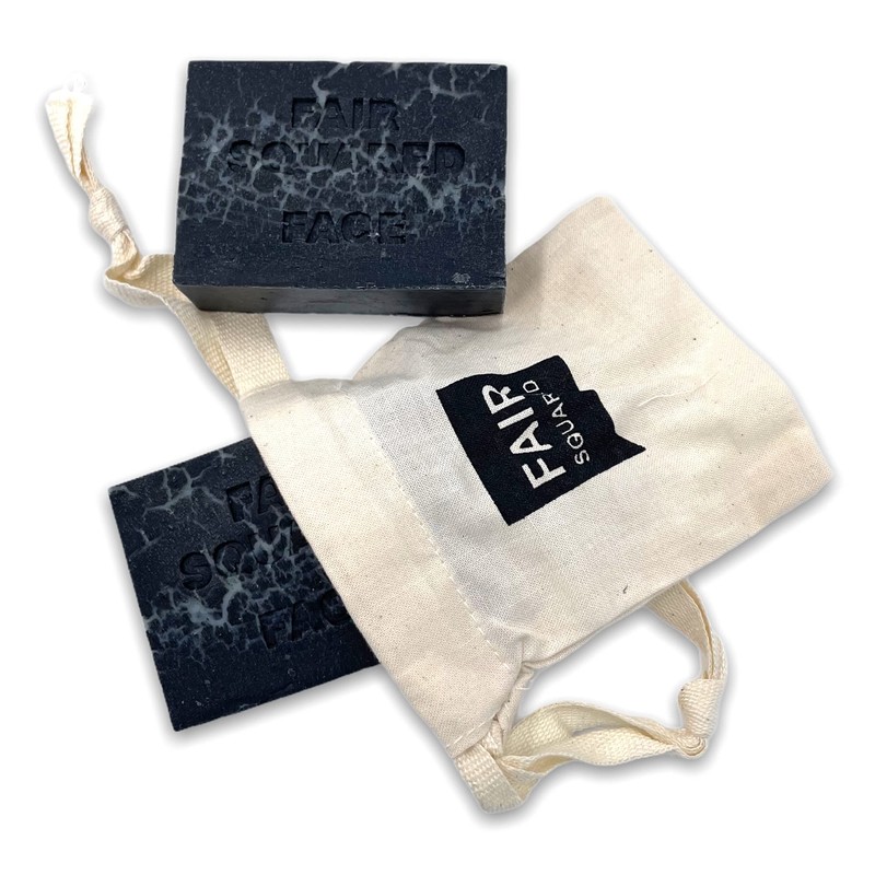 FAIR SQUARED Black Soap - Facial Soap for All Skin
