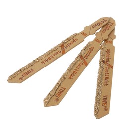 mdhsh 3pcs 3" T150 Carbide Grain 50 Grit T-Shank Jigsaw Blades Ceramic Tile Cutting Tool New