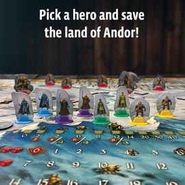 Thames & Kosmos Legends of Andor: Eternal Frost | Cooperative | Fantasy Game | Kosmos | Strategy Game | Storytelling | Adventure Game