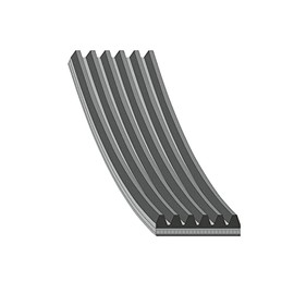 febi bilstein 28950 V-Ribbed Belt 6 Ribs Pack of 1