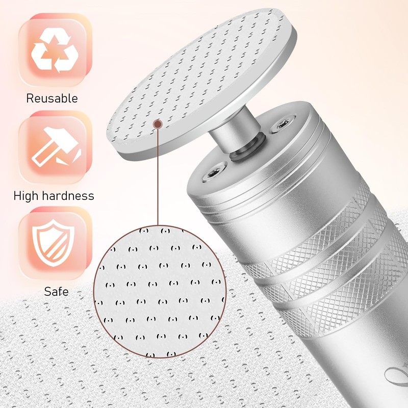 Kredioo Electric Foot Callus Remover 5 in 1 Glass Nail