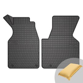FROGUM EL Toro Rubber Mats All Year Round Set of Car Floor Mats for Volkswagen Transporter T4 1990-2003 | Durable Rubber Material | 1.5 cm Protective Edge