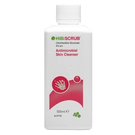Hibiscrub MAT2727 Antimicrobial Skin Cleanser Bottle, 500 mL