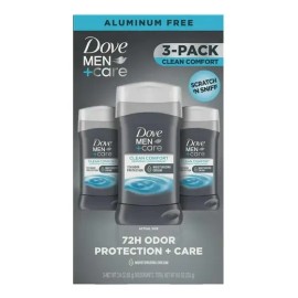 Desodorante En Barra Dove Men+care Clean Comfort 72 Horas 90