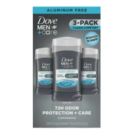 Desodorante En Barra Dove Men+care Clean Comfort 72 Horas 90