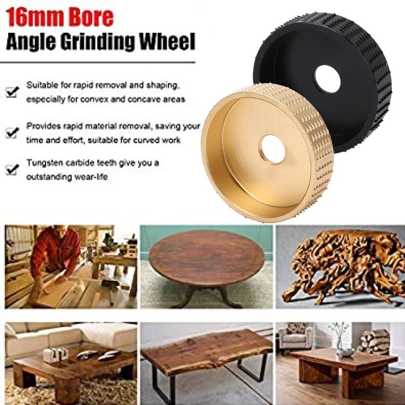 Angle Grinder Polishing Wheel Carbon Steel Wear Resistant Wood Carving