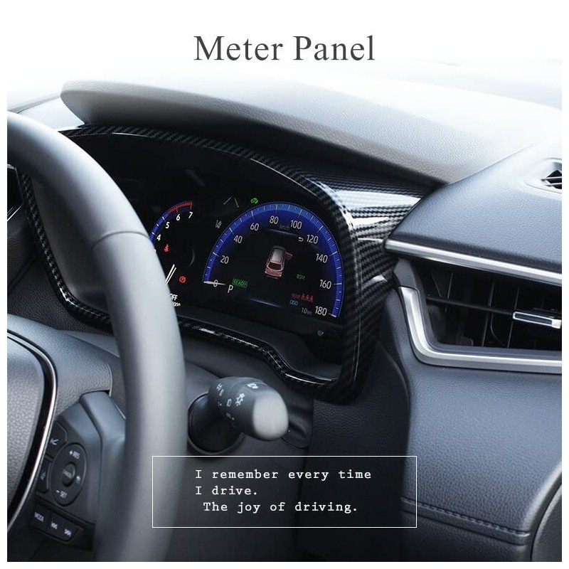 Share Style Corolla Cloth Dedicated Meter Panel Carbon 1p