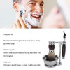 Men Manual Trimmer Kit Trimming Soap Bowl Stand Beard Brush